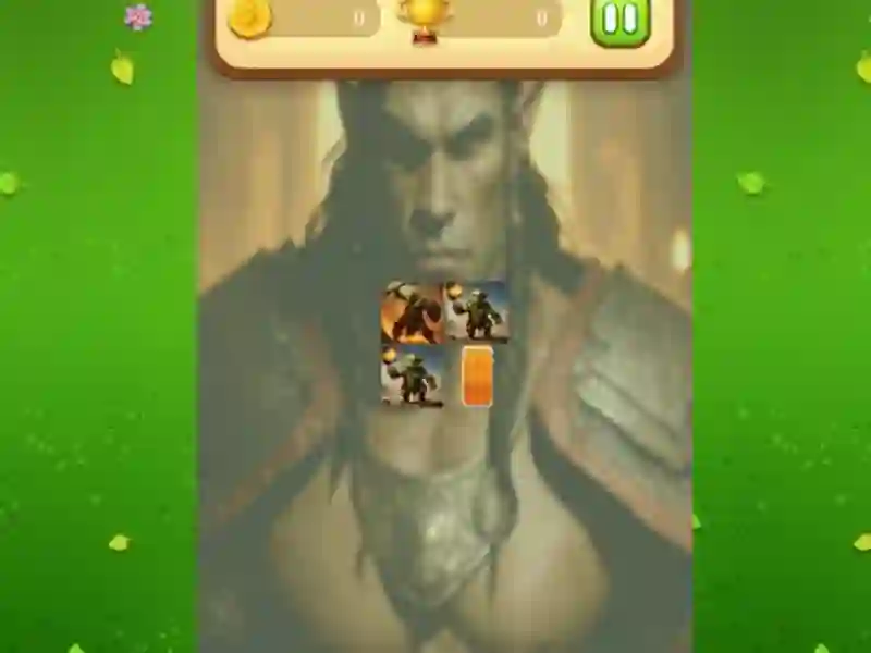 Игра Orc Memory Match онлајн
