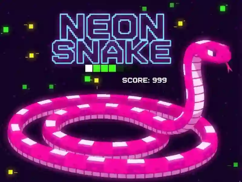 Игра Neon Snake онлајн