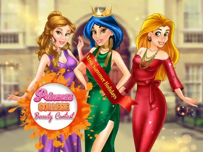 Игра Princess College Beauty Contest онлајн