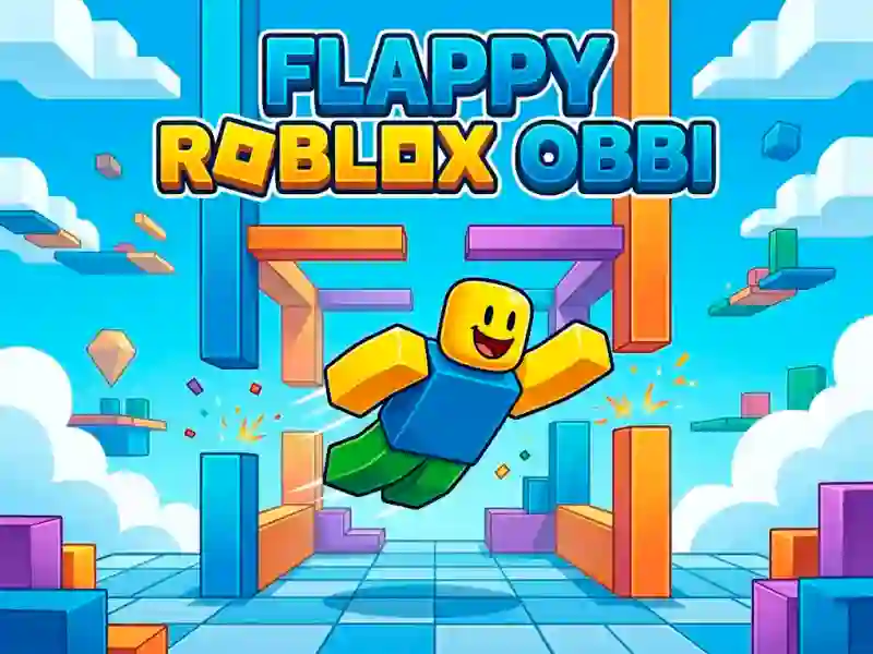Игра Flappy Roblox Obbi онлајн