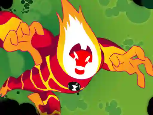 Игра Heatblast and diamondhead онлајн