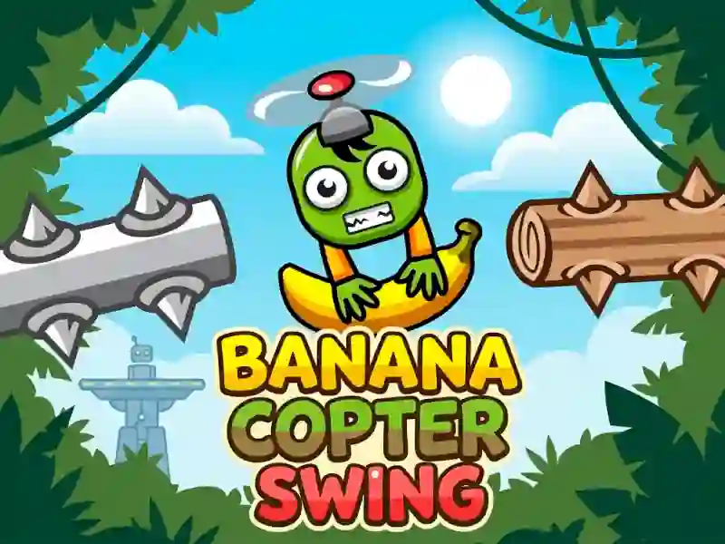 Игра Banana Copter Swing онлајн