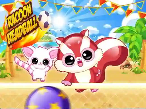 Игра Racoon Headball онлајн