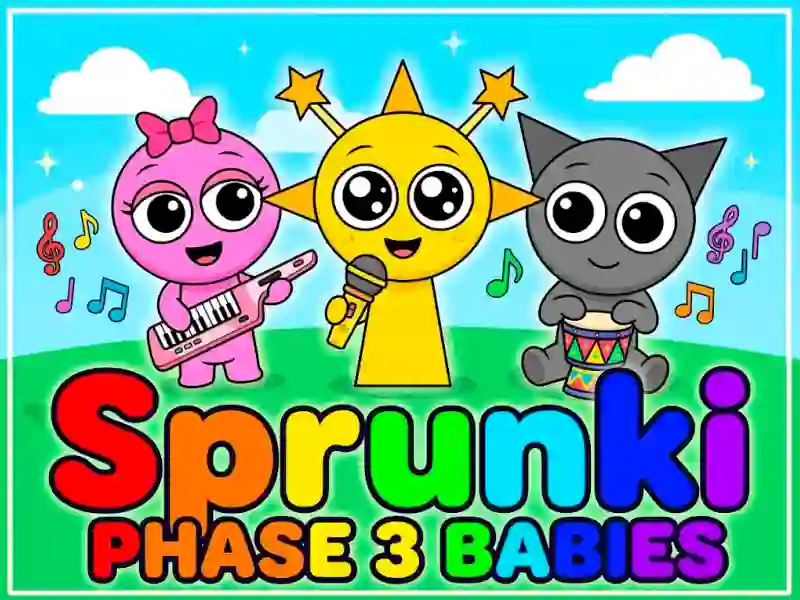 Игра Sprunki baby PHASE 3 онлајн