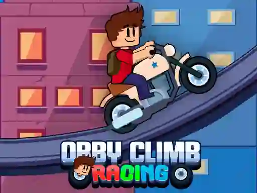 Игра Obby Climb Racing онлајн