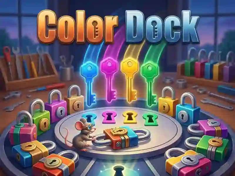 Игра Color Dock онлајн