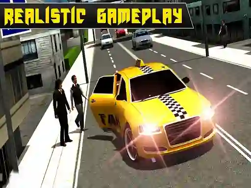 Игра Crazy Taxi Car Simulation онлајн