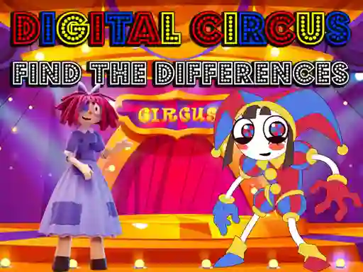 Игра Digital Circus Find The Differences онлајн