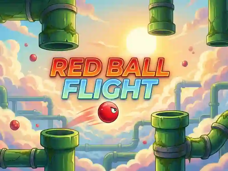 Игра Red Ball Flight онлајн