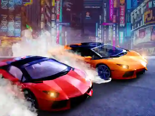 Игра Two Lambo Rivals: Drift онлајн
