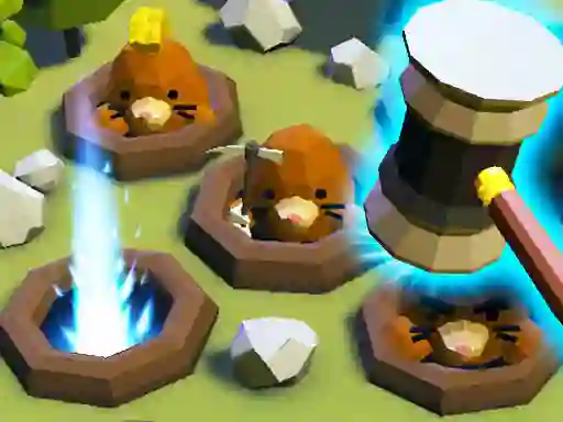 Игра The Mole Knocker онлајн