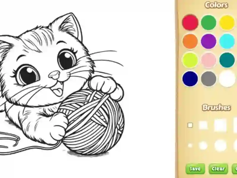 Игра Cat Coloring Book онлајн