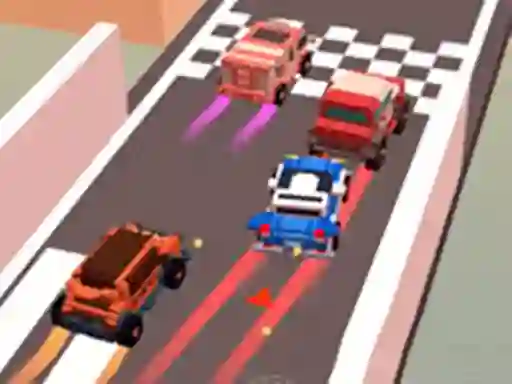 Игра Crazy Racing 2 Player онлајн