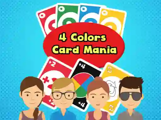 Игра 4 Colors Card Mania онлајн