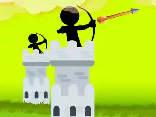 Игра Stickman Archer Castle онлајн