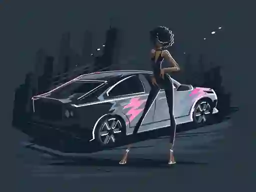 Игра Old and New Cars Coloring онлајн