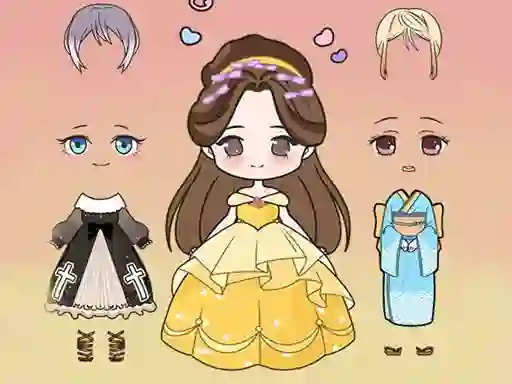 Игра Vivi Doll Dress Up онлајн