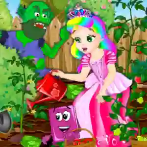 Игра Princess juliet garden trouble онлајн