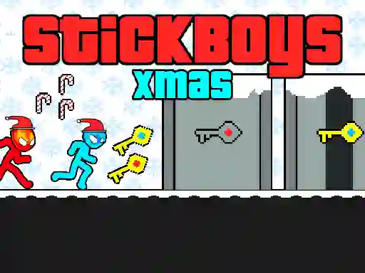 Игра StickBoys Xmas онлајн