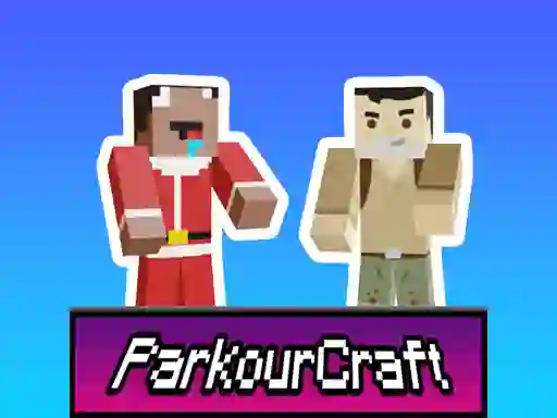 Игра Parkour Craft Noob Steve онлајн