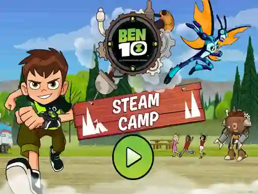 Игра Ben 10 Steam Camp онлајн