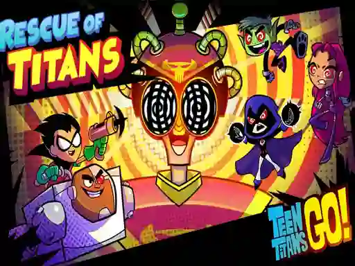 Игра Teen Titans Go Rescue of Titans онлајн