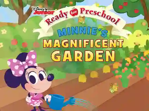Игра Ready For Preschool Minnie's Magnificent Garden онлајн