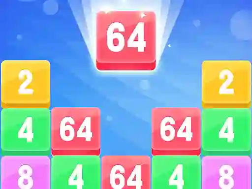 Игра 2048 Merge Block онлајн