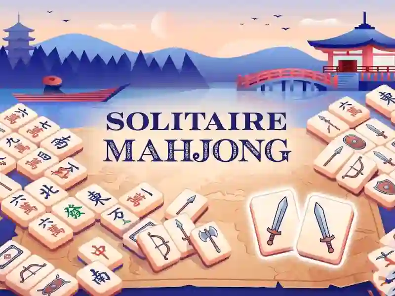 Игра Solitaire Mahjong онлајн
