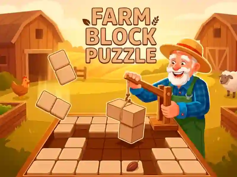 Игра Farm Block Puzzle онлајн