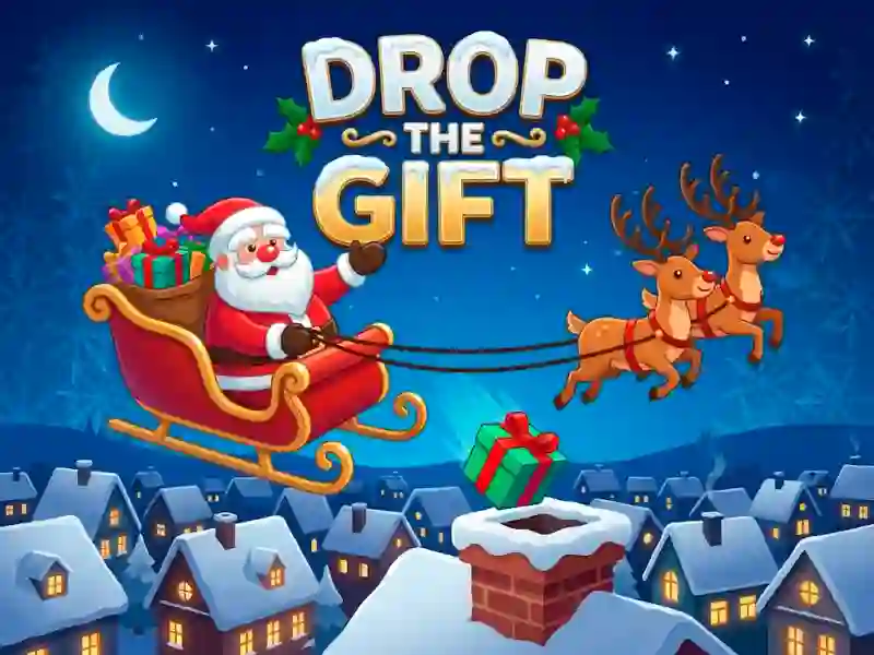 Игра Drop The Gift онлајн