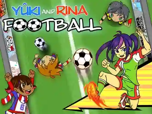 Игра Yuki and Rina Football онлајн