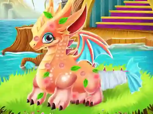 Игра Cute Dragon Recovery онлајн