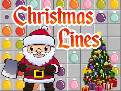 Игра Christmas Lines онлајн