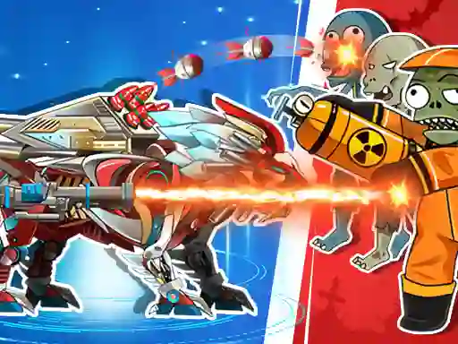 Игра Robot Terminator T Rex онлајн