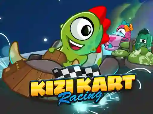Игра Kizi Kart Racing онлајн