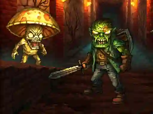 Игра Monster Slayer Merge & Survive онлајн
