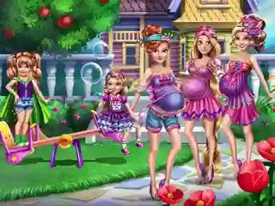 Игра  Pregnant Moms Fashion Looks онлајн