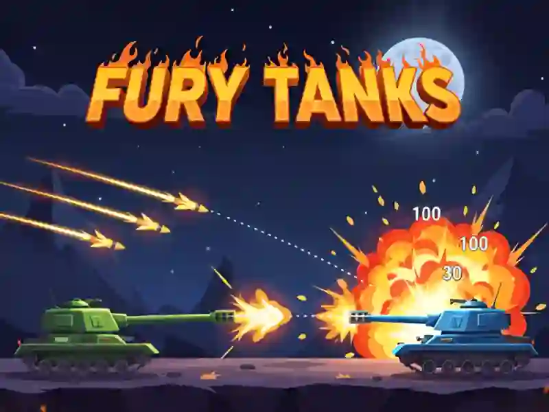 Игра Fury Tanks онлајн