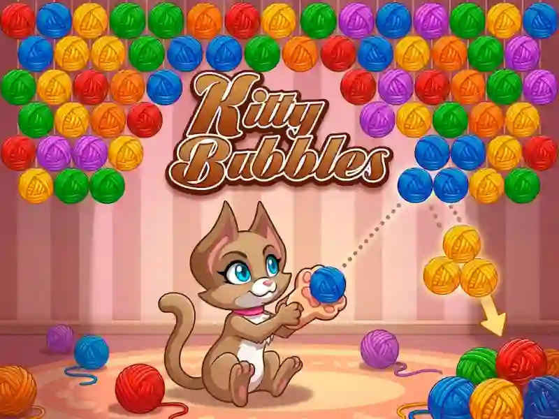 Игра Kitty Bubbles онлајн
