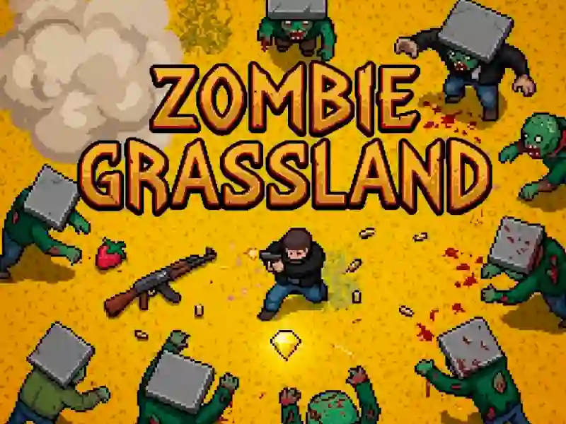 Игра Zombie Grassland онлајн
