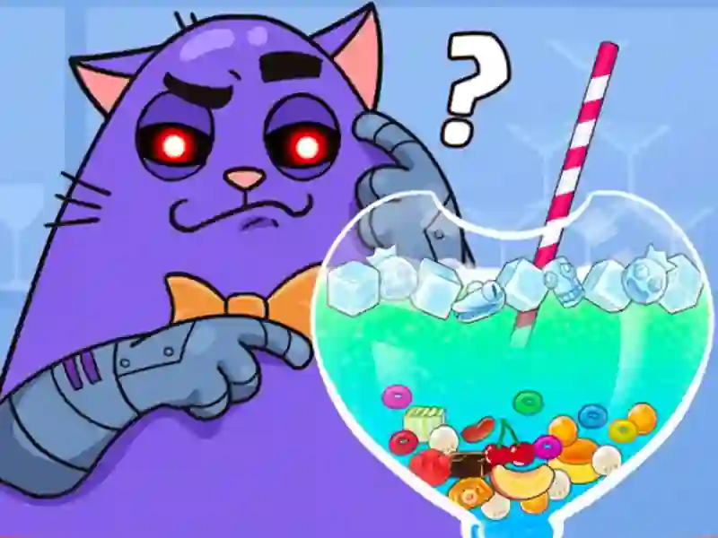 Игра DIY Grimace Shake онлајн