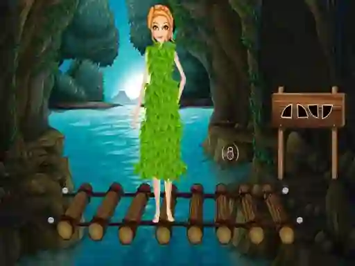 Игра Girl With Costume Escape онлајн