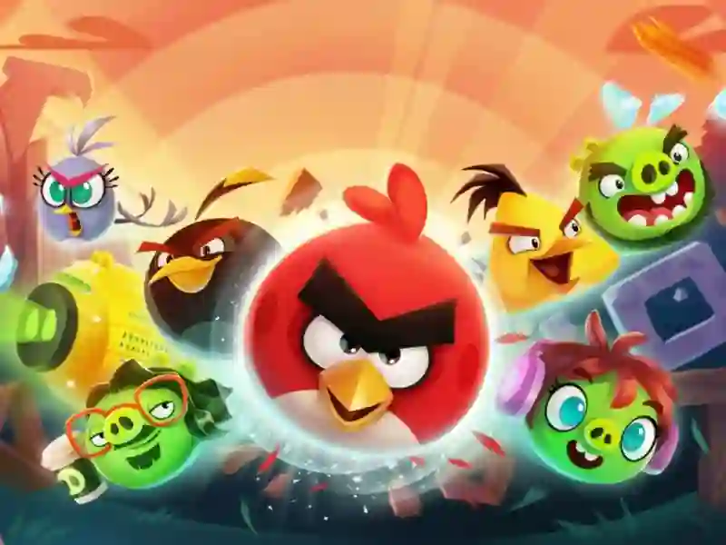 Игра Angry Birds Mad Jumps онлајн