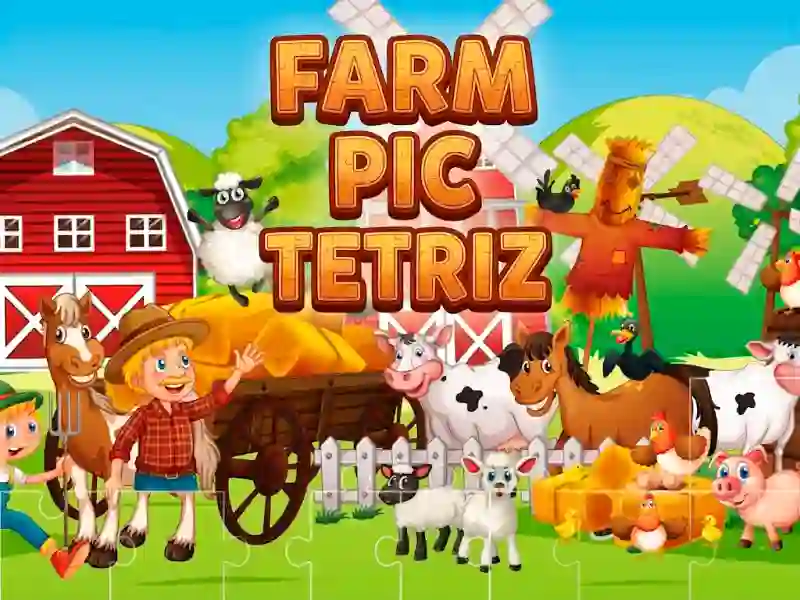 Игра Farm Pic Tetriz онлајн