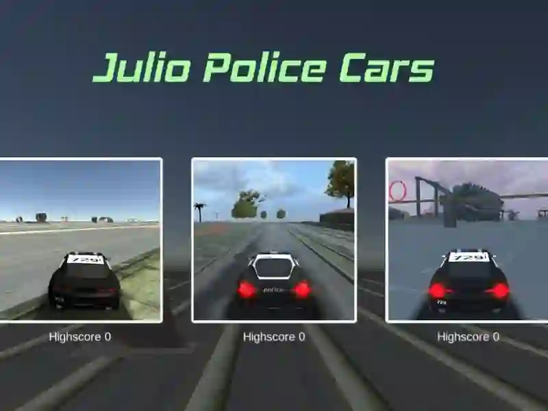 Игра Julio Police Cars онлајн