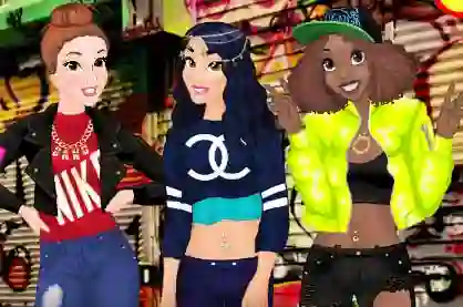 Игра Princess Cash Me Outside онлајн