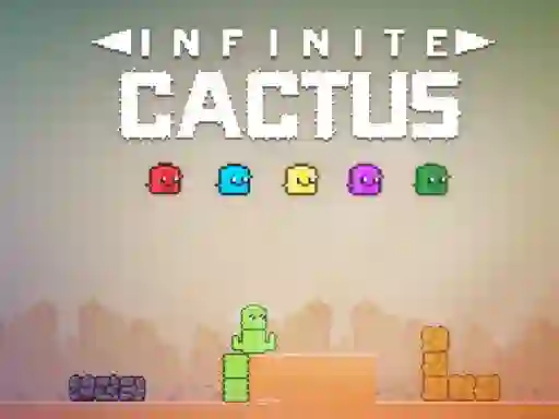 Игра Infinite Cactus онлајн