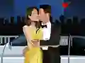 Игра Angelina and Brad Kissing онлајн