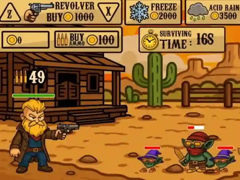 Игра Gunslinger Legend онлајн